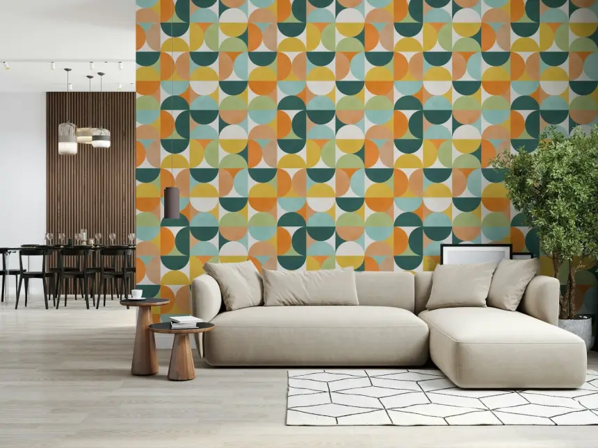 Geometric Harmony 2 Wallpaper