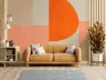Modern Abstract Geometric Circles Wall Mural 7