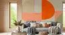 Modern Abstract Geometric Circles Wall Mural 6