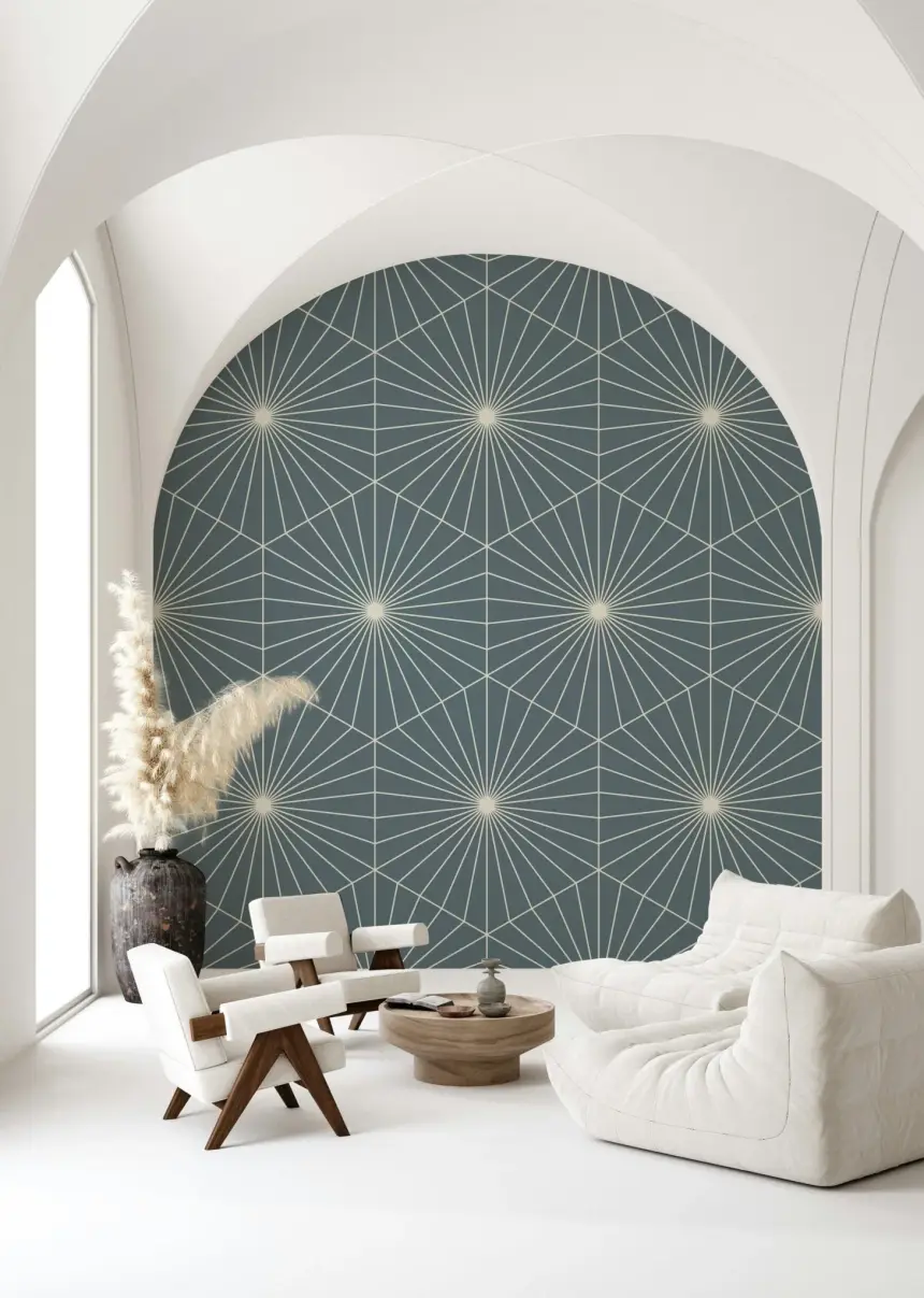Geometric Radiance Wallpaper