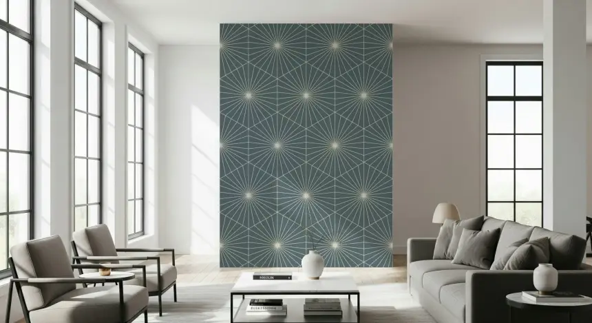 Geometric Radiance Wallpaper
