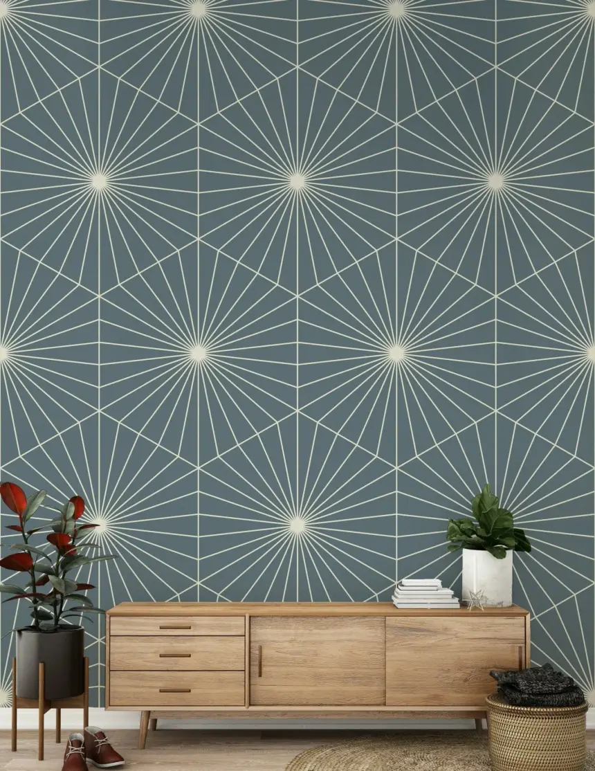 Geometric Radiance Wallpaper