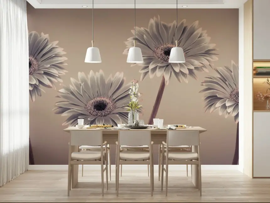 Gerbera Calm Wall Mural