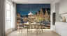 Illuminated European City Night Wall Mural 6
