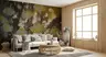 Contemporary Abstract Foliage Wall Mural 7