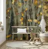 Golden Autumn Forest Wall Mural 6