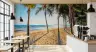 Tropical Palm Tree Avenue Golden Sand Beach Wall Mural 8