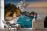 Serene Coastal Waterfall Wall Mural 6