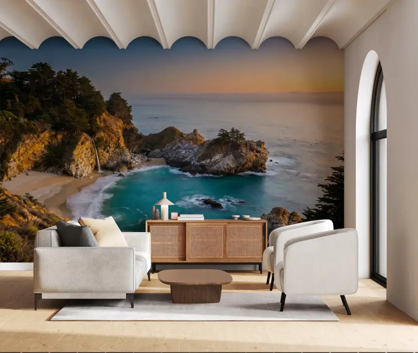 Golden Cove Wall Mural