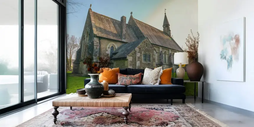 Golden Daffodils Wall Mural