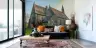 Historic Stone Church and Daffodils Wall Mural 8