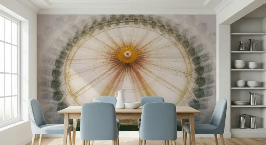 Golden Ride Wall Mural -2071862