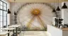 Dynamic Ferris Wheel Cityscape Wall Mural 4