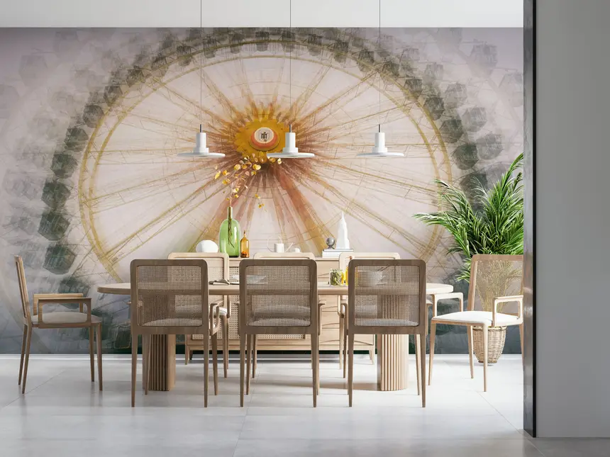 Golden Ride Wall Mural -2071862