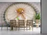 Dynamic Ferris Wheel Cityscape Wall Mural 3