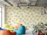 Golden Ginkgo Leaf Botanical Wallpaper 8