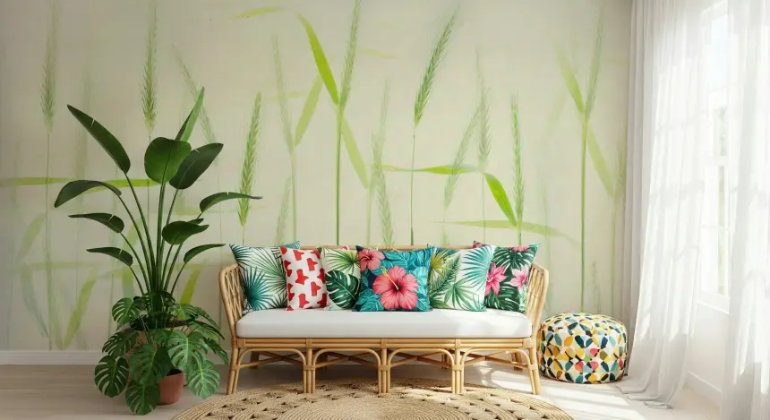 Golden Grain Dreams Wall Mural -2366652