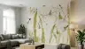 Ethereal Golden Reeds Abstract Wall Mural 8