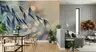 Golden Hour Botanical Grass Wall Mural 8
