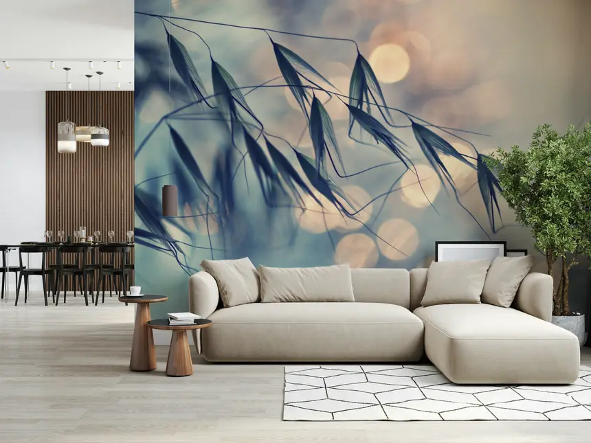 Golden Hour Botanicals Wall Mural -1149065
