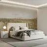 Golden Grassland Scenic Wall Mural for Peaceful Interiors 6