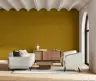 Mustard Yellow Dotted Texture Wallpaper 7