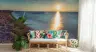 Golden Hour Coastal Horizon Wall Mural 7