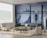 Serene Venetian Lagoon Gondola Wall Mural 8
