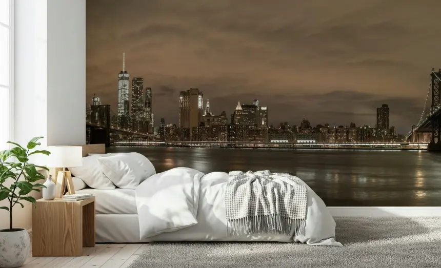 Gotham Bridgescape Wall Mural