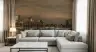 Illuminated City Skyline Night View Wall Mural 6