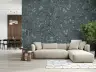 Elegant Charcoal Botanical Aviary Wall Mural 6