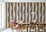 Modern Abstract Wavy Stripe Design Wallpaper 8