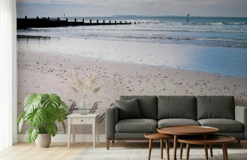 Happy Beach Wall Mural