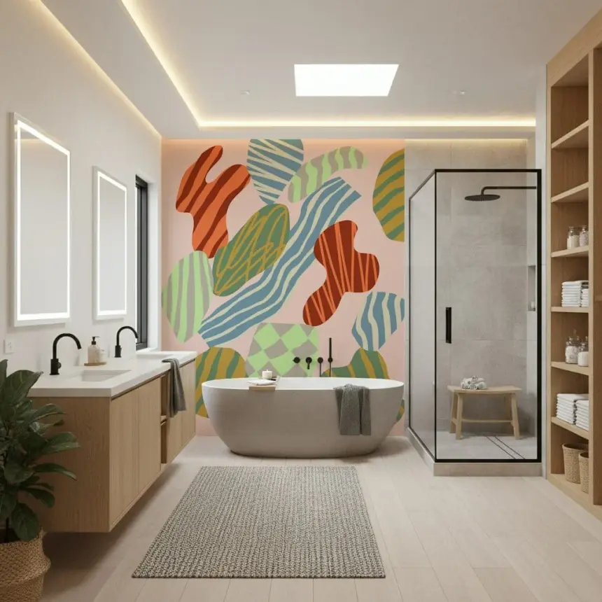 Heat Waves Wall Mural