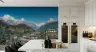 Himalayan Village Mountain View Wall Mural 6