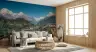 Himalayan Village Mountain View Wall Mural 7
