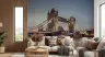 Illuminated London Tower Bridge Cityscape Mural 8