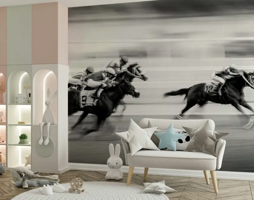 The Thrill of the Race Wall Mural -2317041