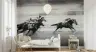 Dynamic Horse Race Motion Blur Wall Mural 7