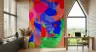 Modern Abstract Pop Art Dotted Wall Mural 7