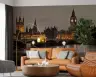 Iconic London Houses of Parliament Night View Wall Mural 8