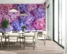 Vibrant Ombre Hydrangea Floral Wall Mural 6