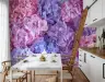 Vibrant Ombre Hydrangea Floral Wall Mural 8