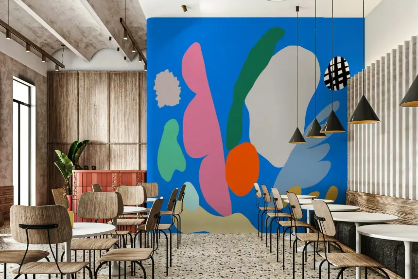 Ice Cream Day Wall Mural