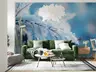 Frosted Winter Branches Wall Mural 7