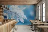Frosted Winter Branches Wall Mural 6