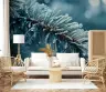 Winter Frost Pine Needles Wall Mural 7