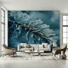 Winter Frost Pine Needles Wall Mural 8