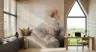 Abstract Floral Ink Wash Wall Mural for Modern Interiors 6