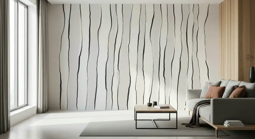 Ink Flow Wall Mural - 2312227